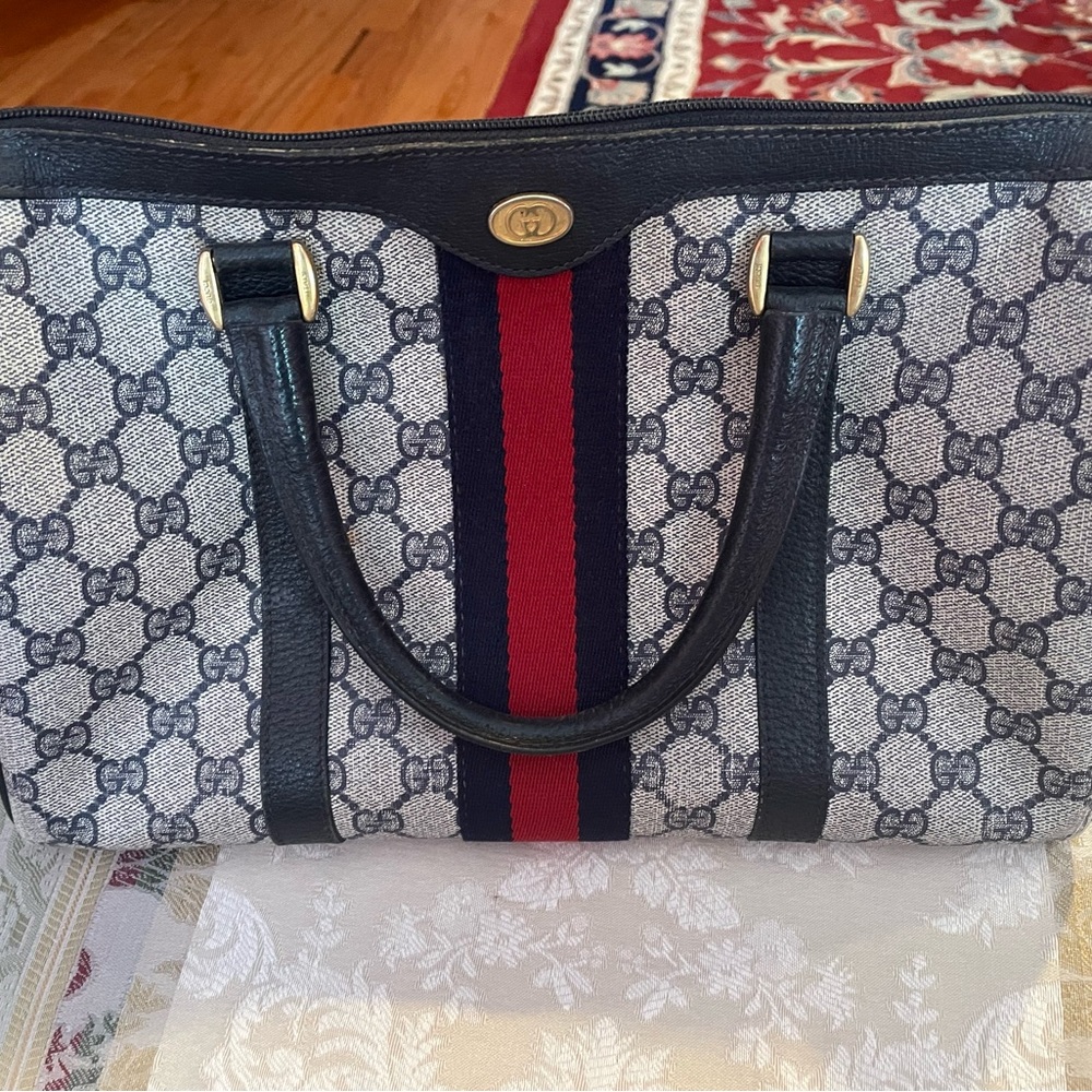 Gucci Blue and Red Women's Bag